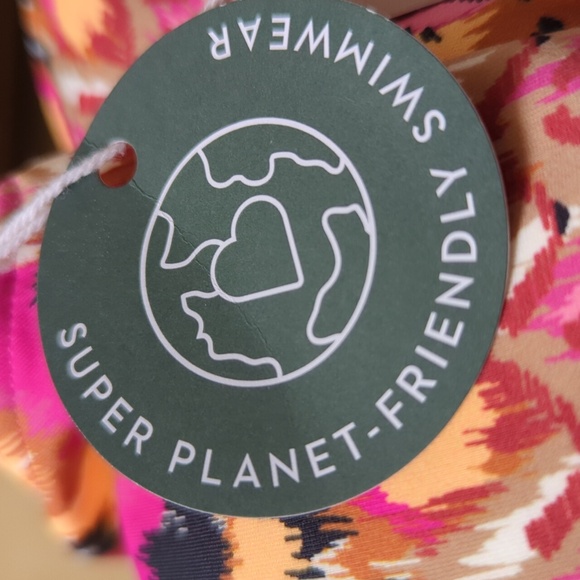 BODEN Cap Sleeve Tie Swimsuit Multi-Color Ikat 6 - Picture 14 of 16